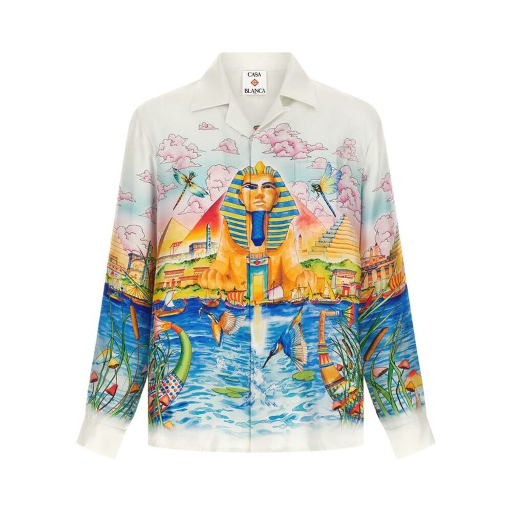 Casablanca Multicolor Silk Men's Blouse